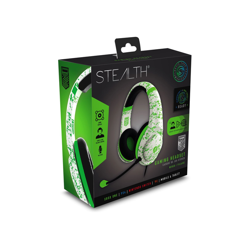 Stealth Conqueror Multiformat Stereo Gaming Headset - Arctic Green (Photo: 2)